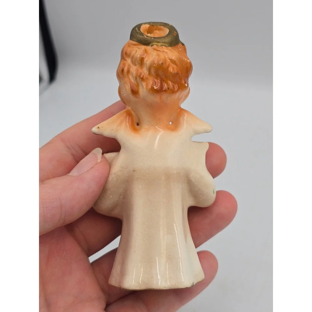 Brinn's Noel Angel Figurines Vintage Japan Ceramic Shakers